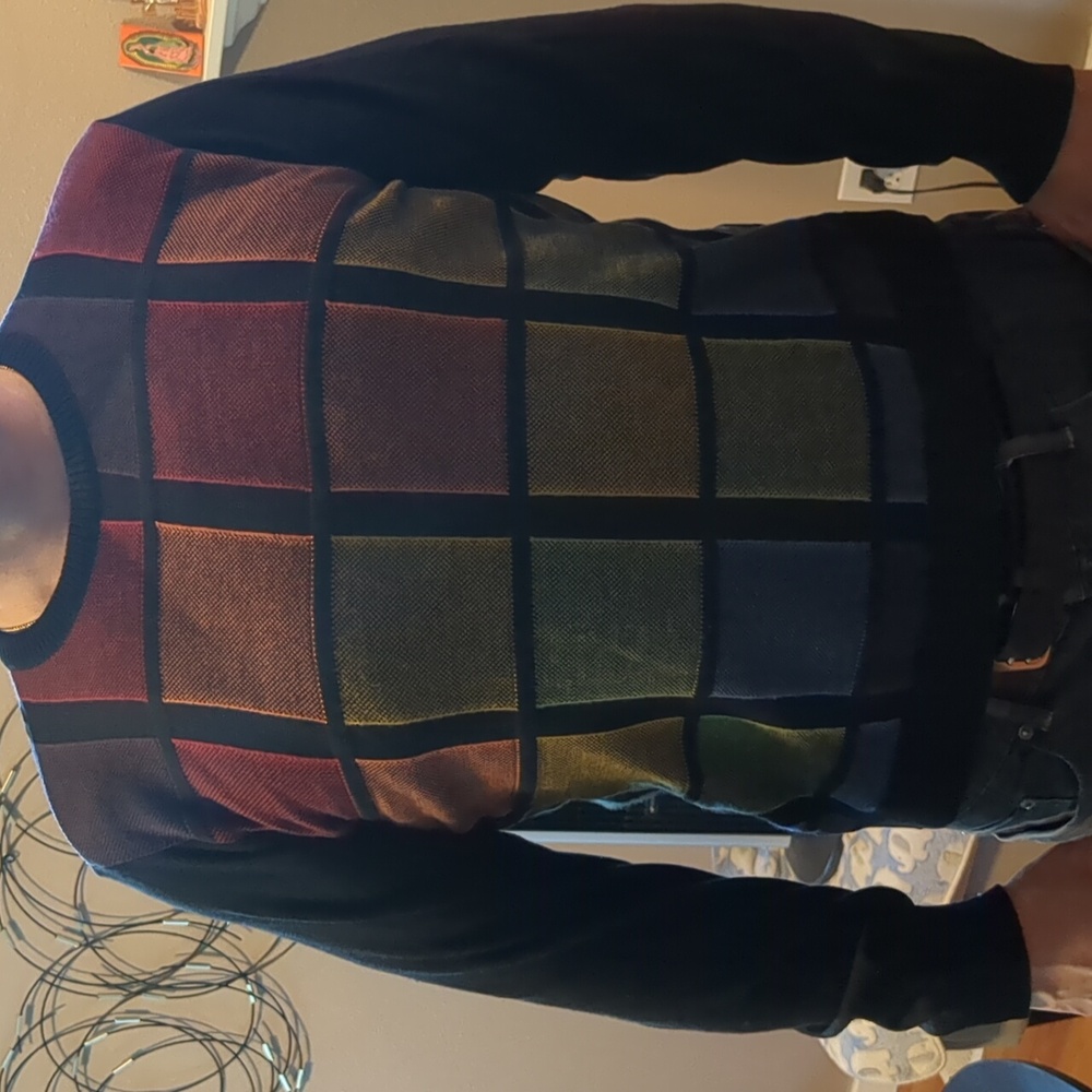 St. Croix| Multicolored Wool Crewneck Sweater
